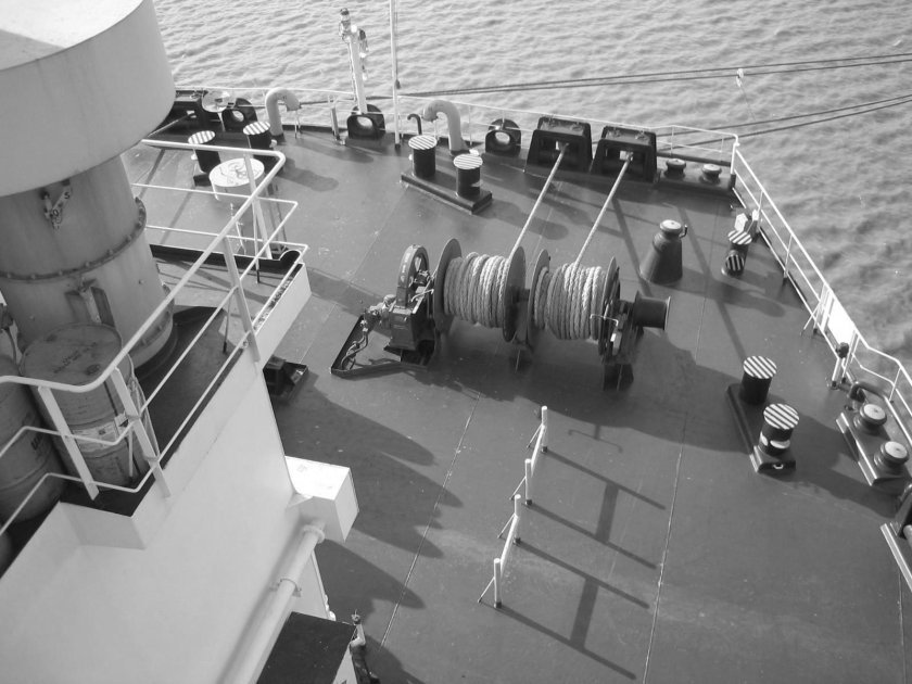 Киповая планка на судне