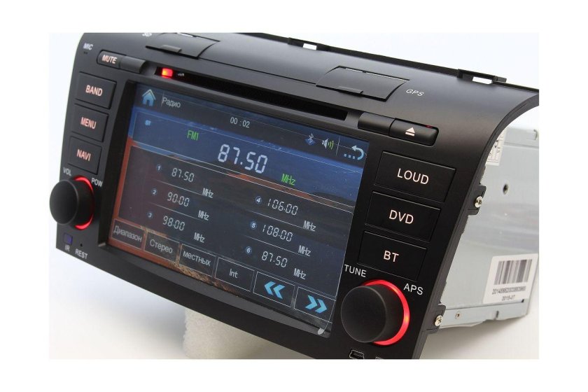 Магнитола Мазда 3 BK