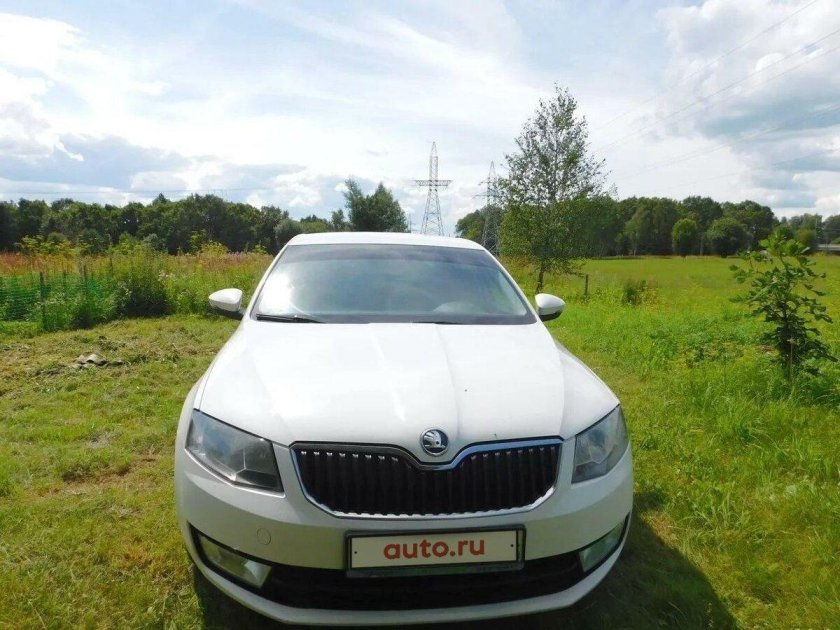 Черные колпаки Шкода Октавия