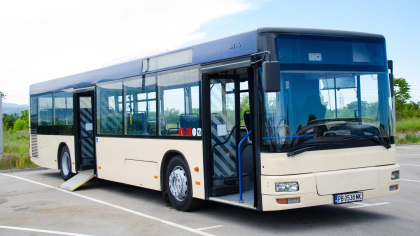Низкопольный автобус ман