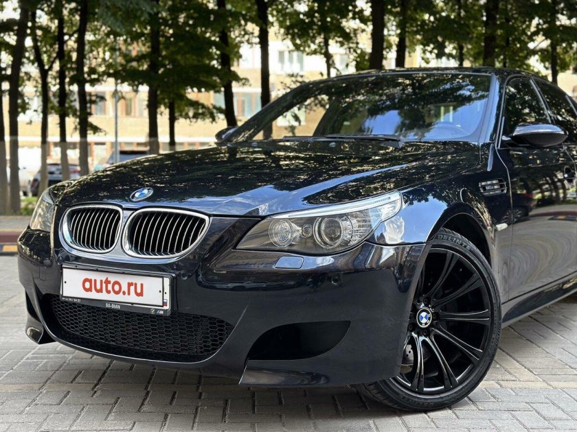 Bmw m5 e60 черная