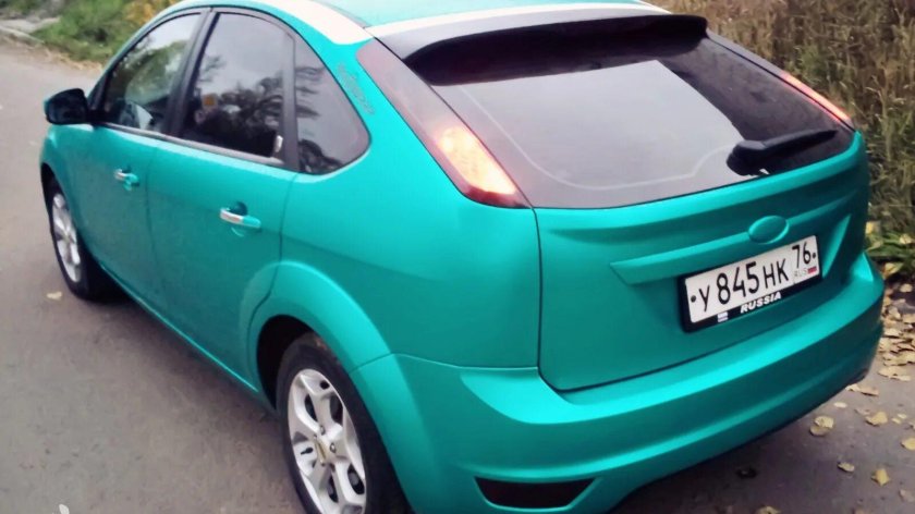 Форд фокус 2 матовый хром