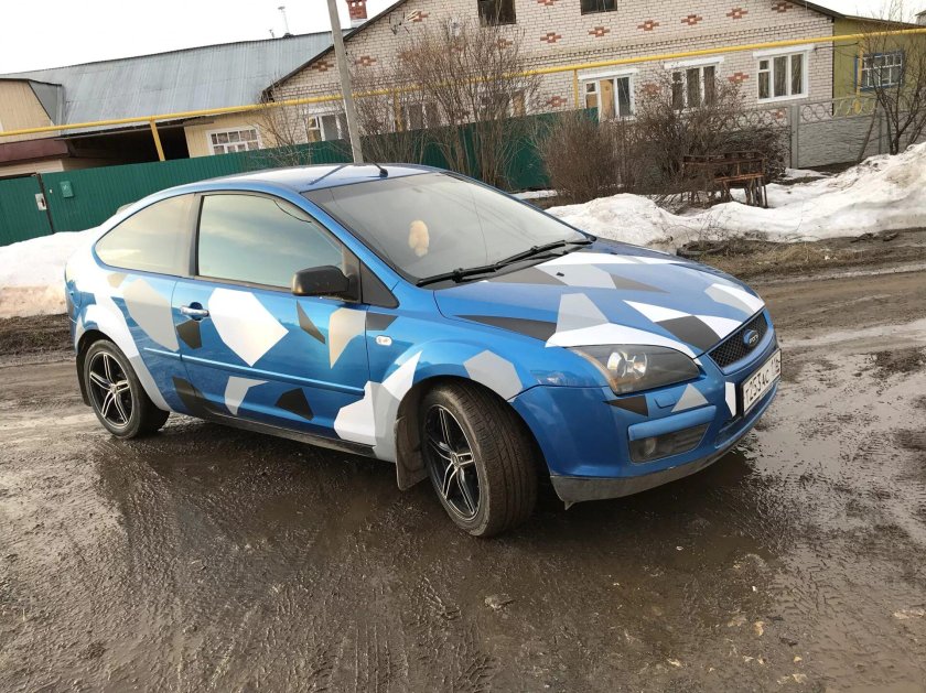Ford Focus 2 в пленке