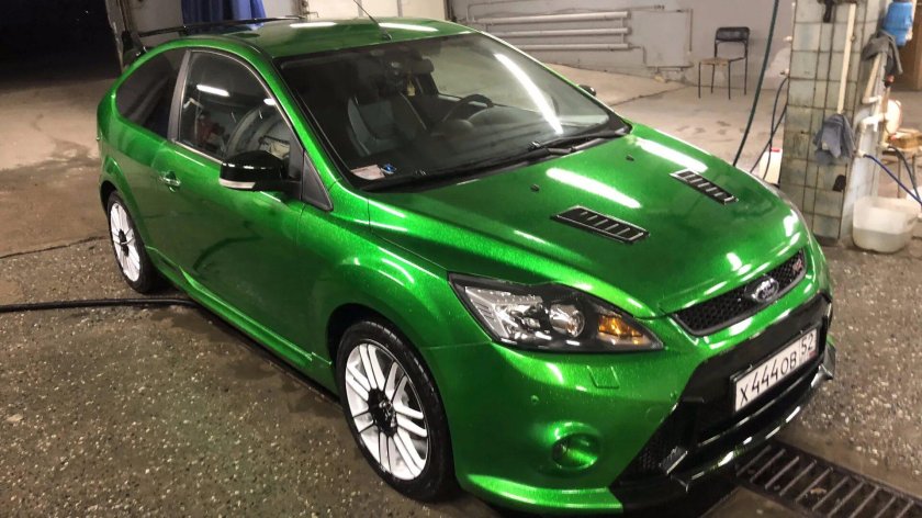 Форд фокус зеленый