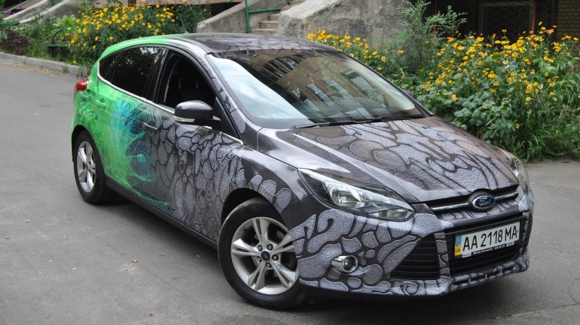 Форд фокус 3 в пленке