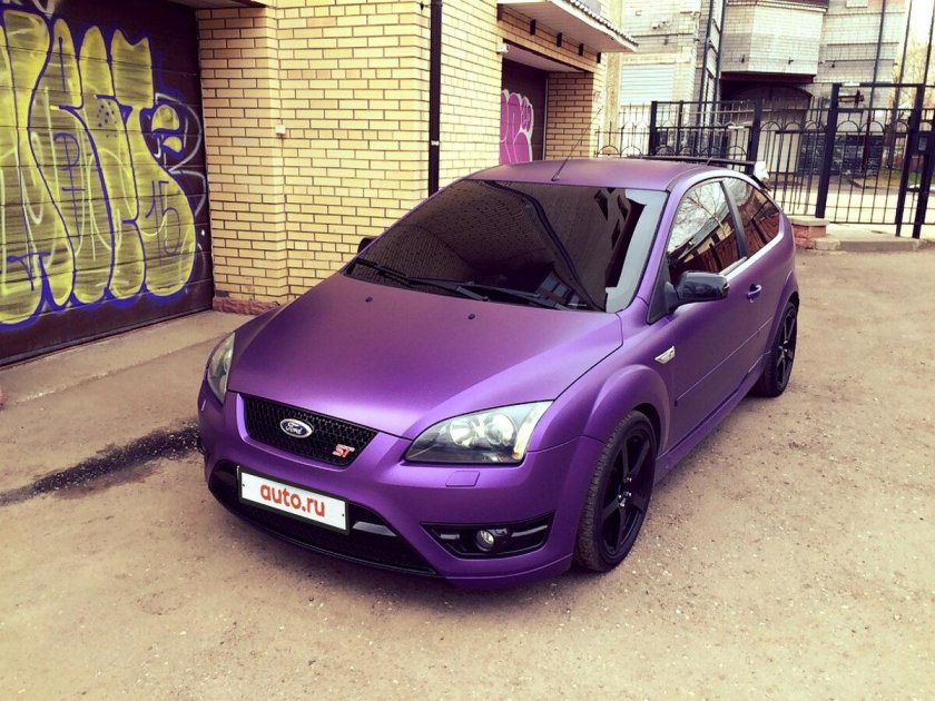 Ford Focus 2 фиолетовый