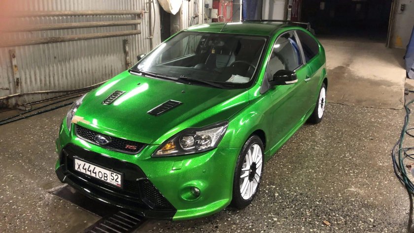 Форд фокус 2 хэтчбек зеленый