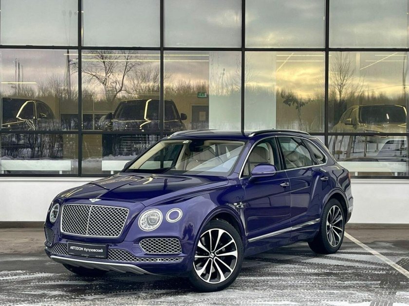 Бентли фиолетовый