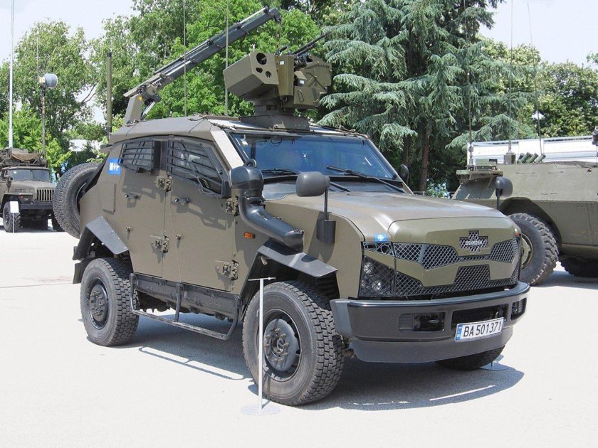 Бронеавтомобили Plasan Sandcat