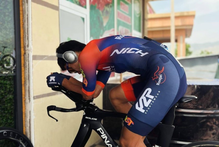 Чемпион по велоспорту