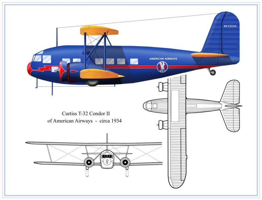 Curtiss t 32 condor ii