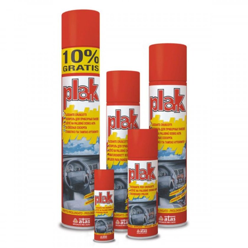 Полироль панели 200 мл. Atas Plak (аэрозоль) ваниль -=5102=-