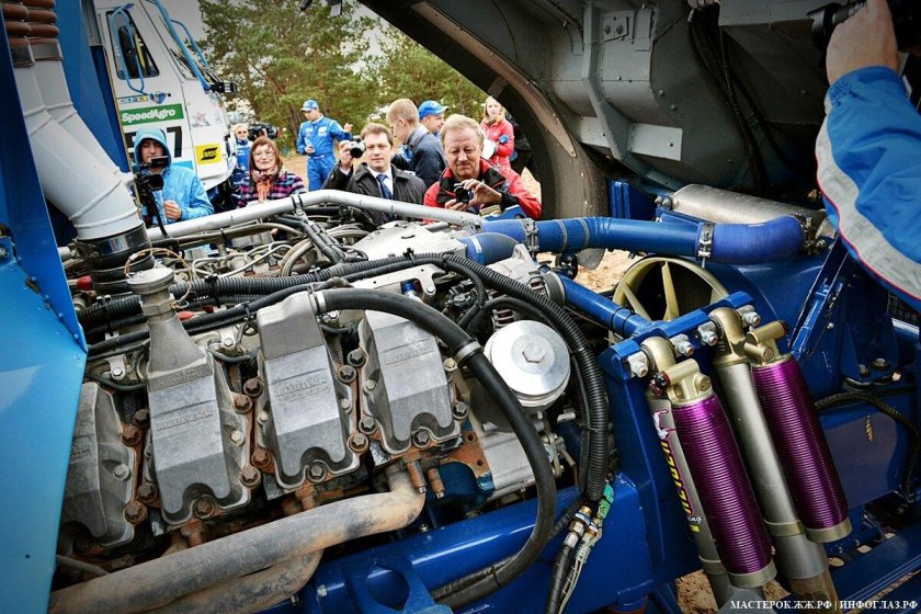 Двигатель КАМАЗ мастер Дакар 2022