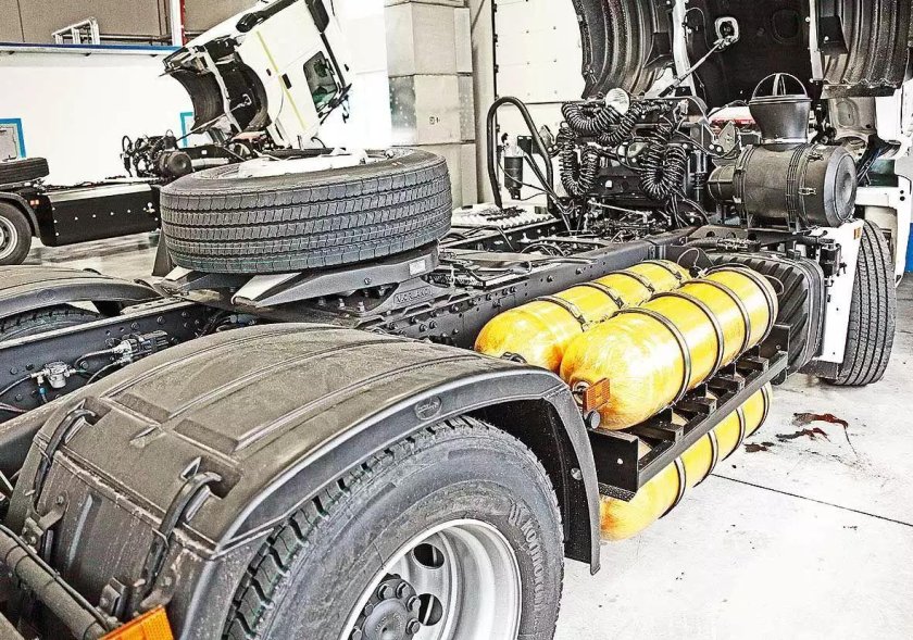 Газодизельный КАМАЗ 5490