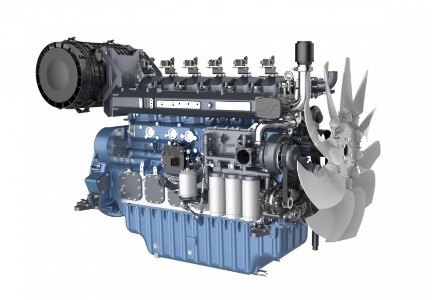 Газовый двигатель man e3262 le202