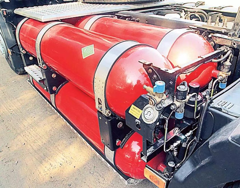 КАМАЗ на метане