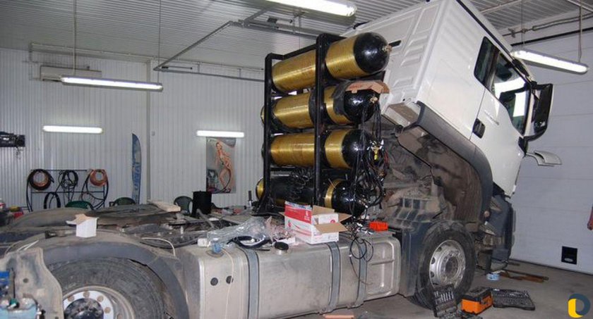 Скания газодизель