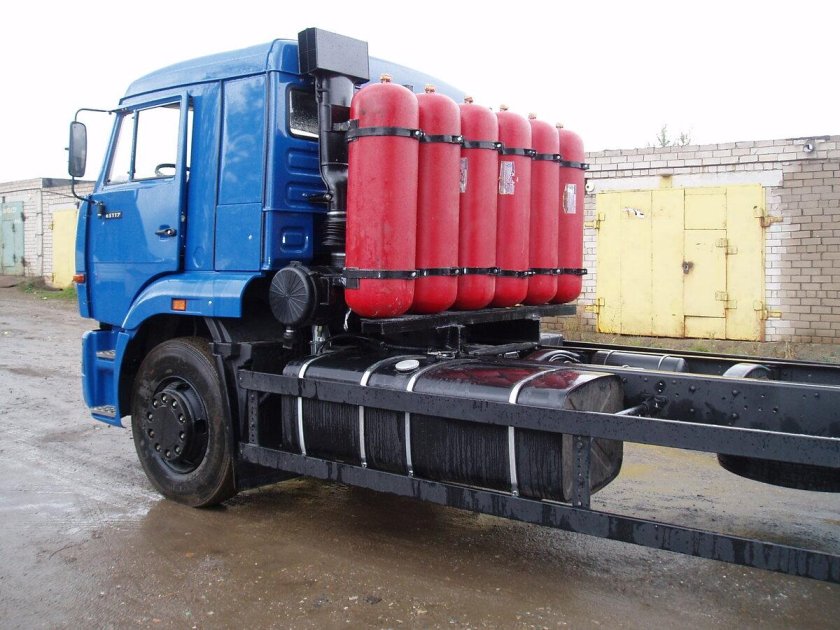 КАМАЗ на метане