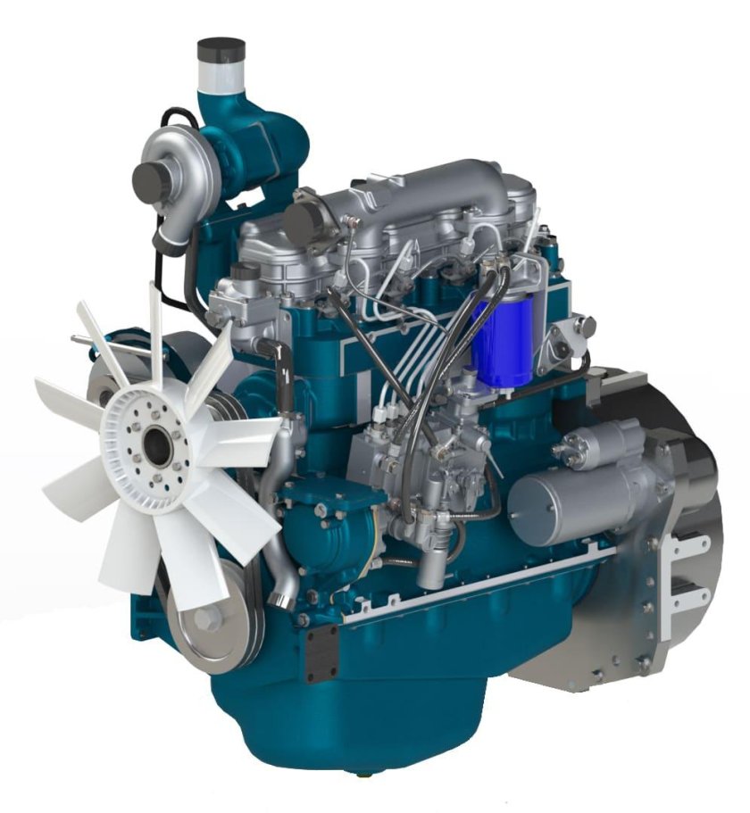 Двигатель ММЗ MMZ-3ld-20