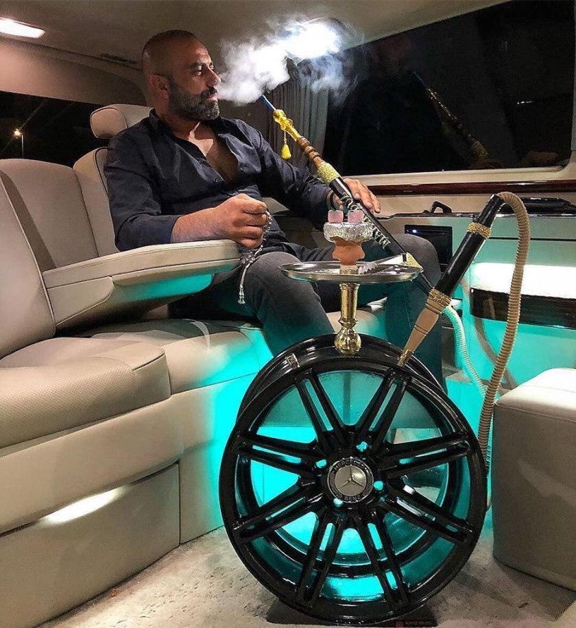 Кальян в авто