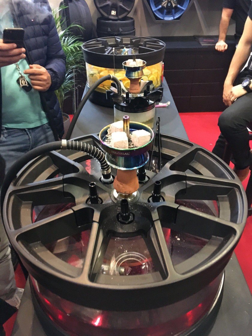 Кальян из автомобильного диска