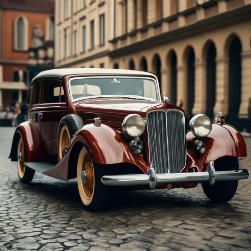 Старинная машина