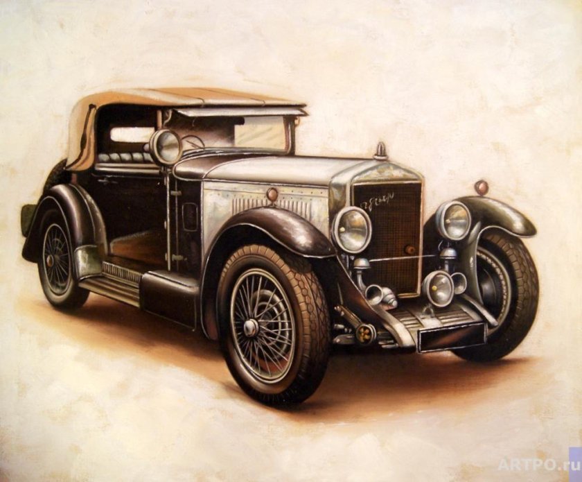 Автомобильный художник Вацлав Западлик