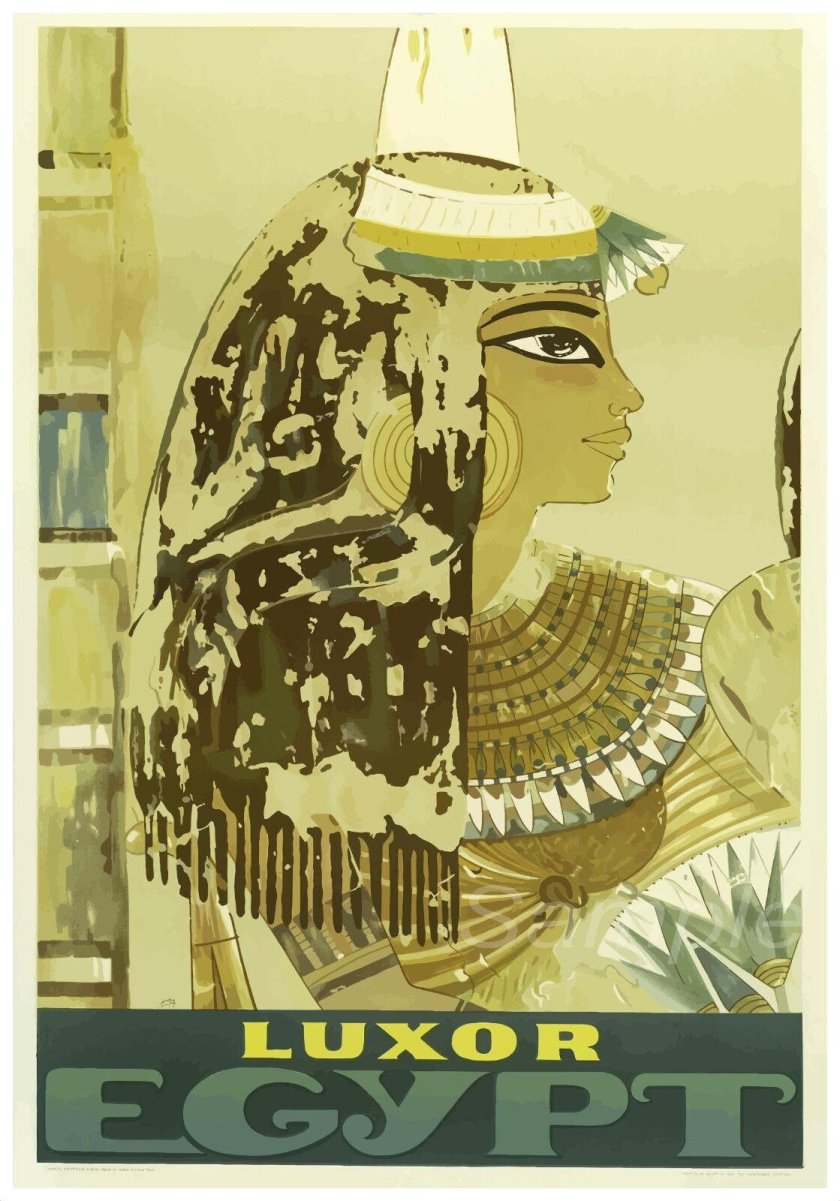 Плакаты ретро Египет