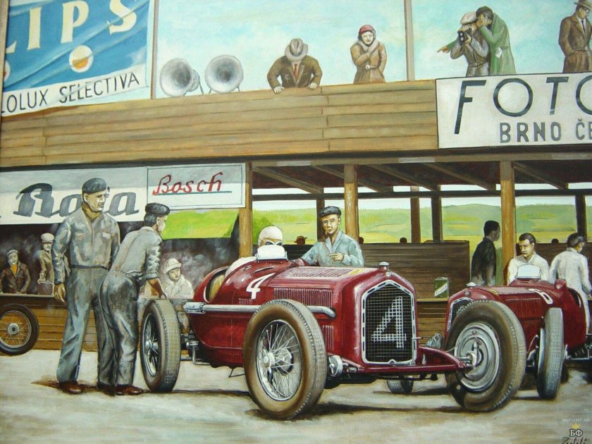 Ретро плакаты автомобилей