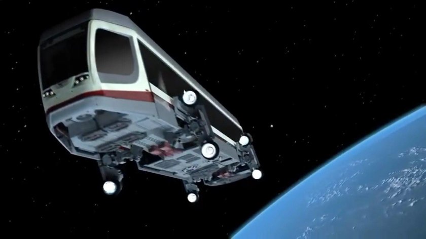 Космический трамвай роскосмоса