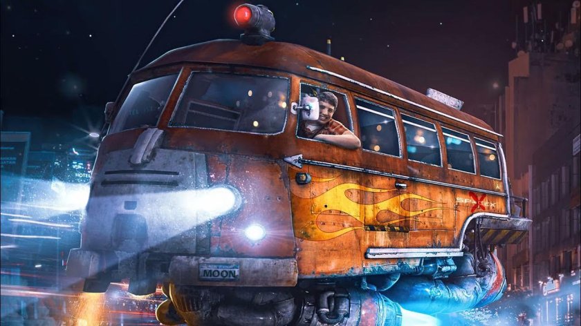 Sci-Fi автобус