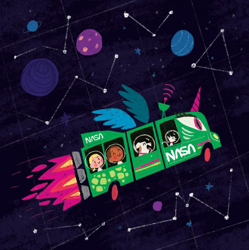 Космические рисунки