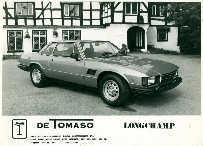 De Tomaso Longchamp 1980