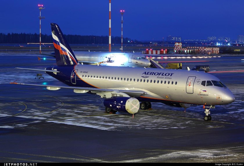 Суперджет 100 Аэрофлот