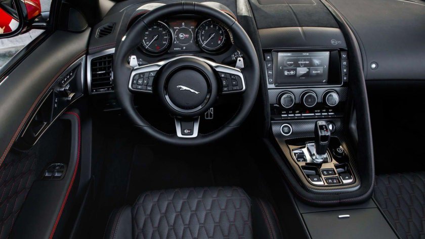 Jaguar f Type 2020 салон