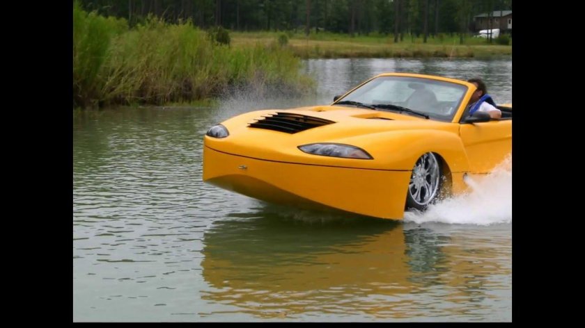 Автомобиль-амфибия hydra Spyder