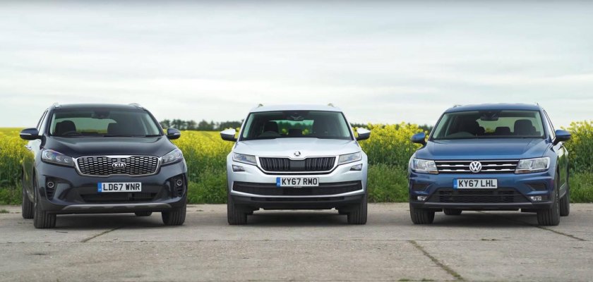 Шкода Кодиак и Фольксваген Тигуан