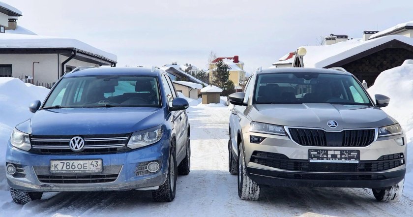 Шкода кодиак и фольксваген тигуан