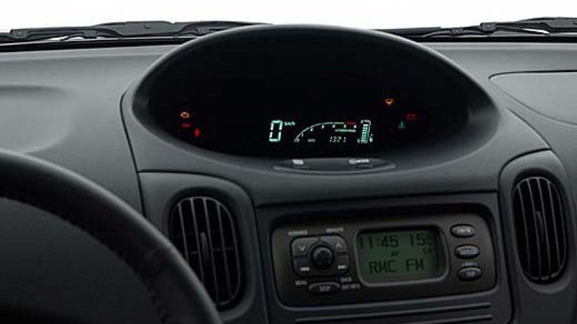 Yaris Verso приборная панель