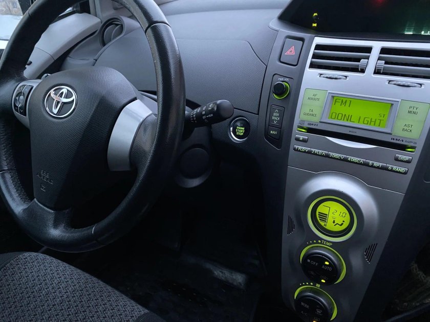 Панель Тойота Ярис 2008