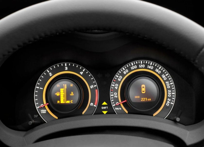 Панель приборов Тойота аурис 2008