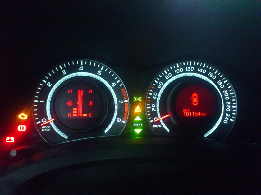 Панель приборов Тойота аурис 2008