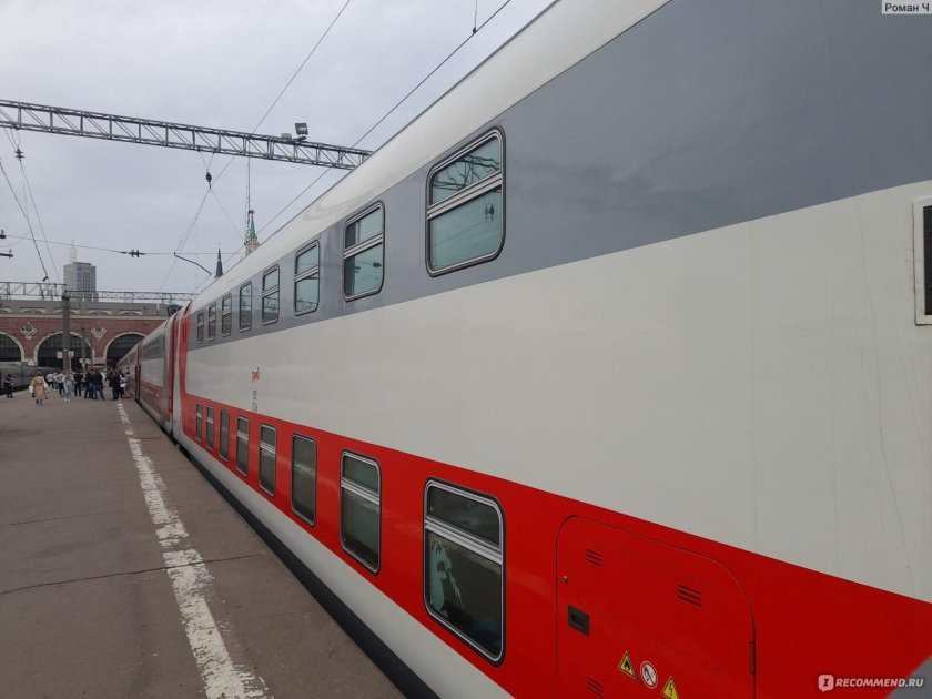 Двухэтажный поезд санкт петербург
