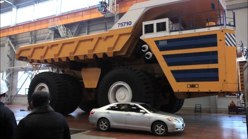 БЕЛАЗ-75710 самосвал