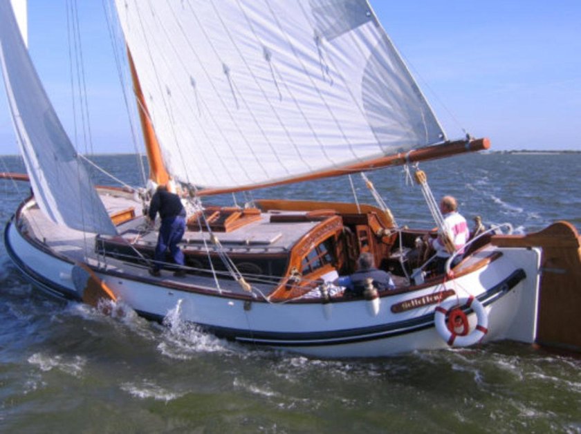 Голландская яхта буер