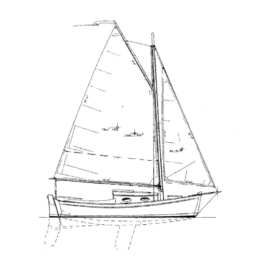 Яхта Ворьен чертежи