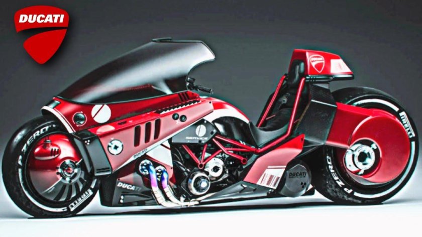 Мотоцикл Акира Cyberpunk