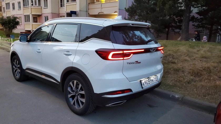 Chery Tiggo 7 Pro белый