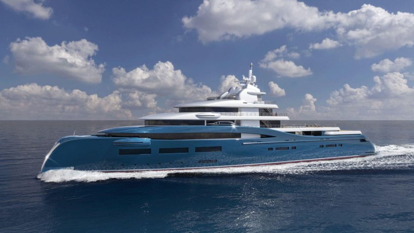 Эксплорер проект мегаяхты