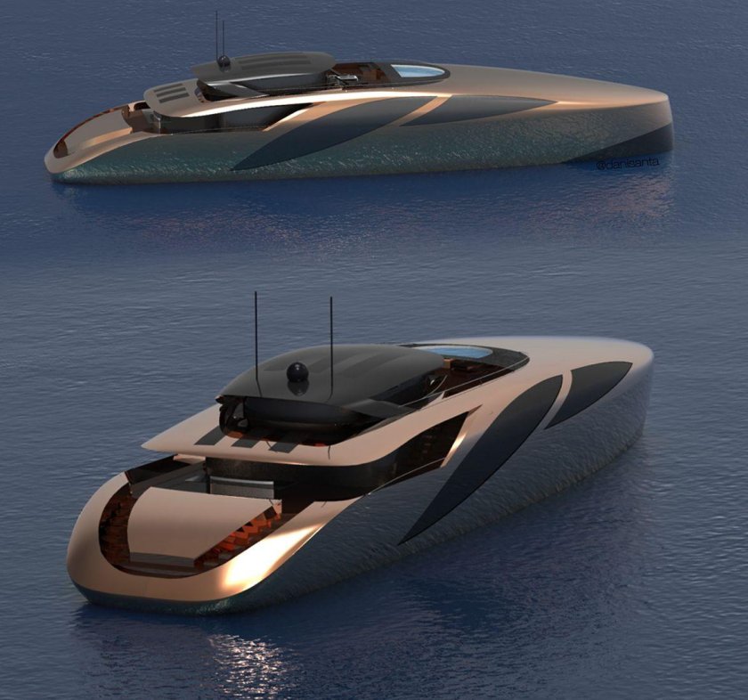 Мегаяхта Strand Craft 166